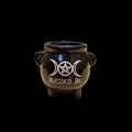 Ceramic Cauldron - Blessed Be
