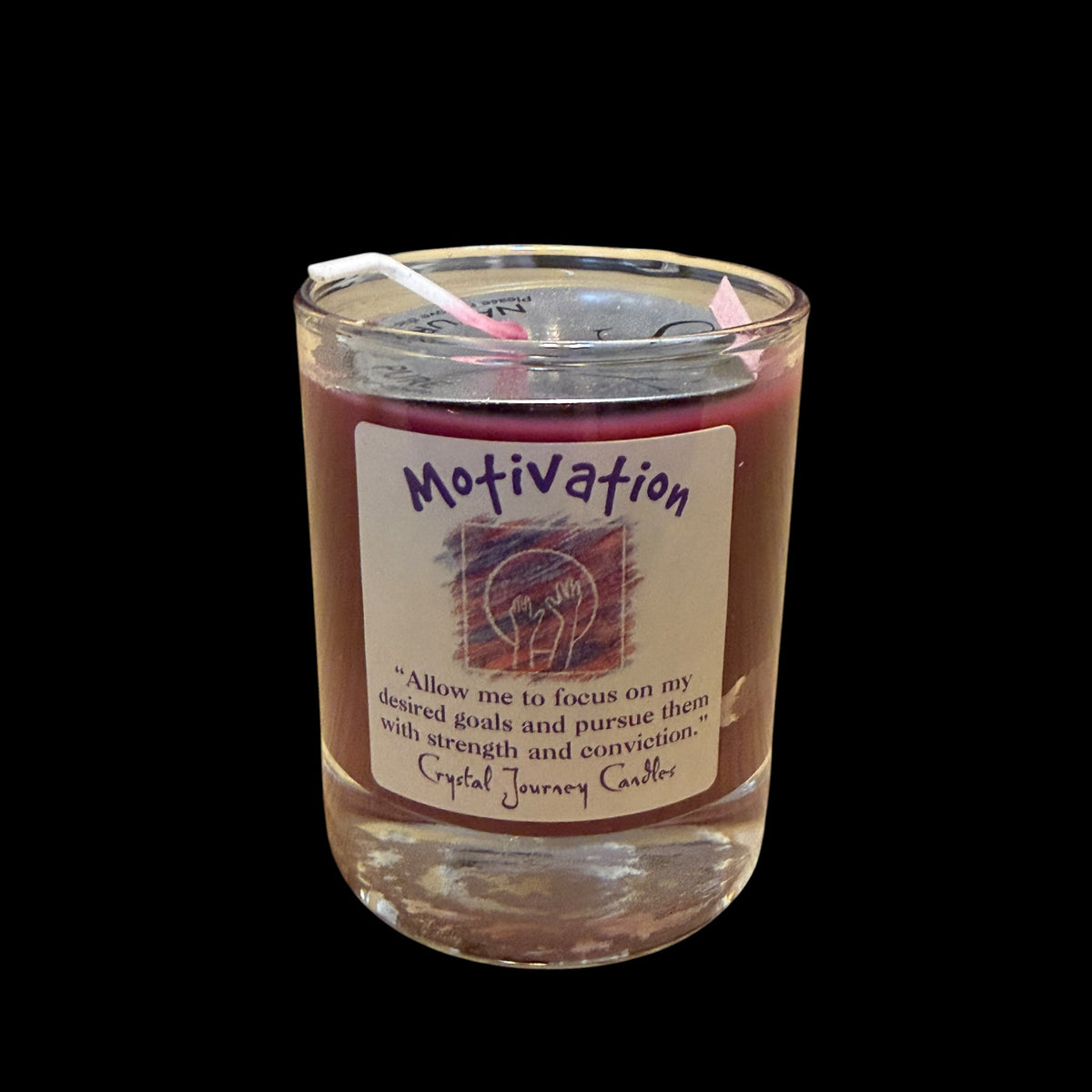 Crystal Journey Candles Votive - Motivation