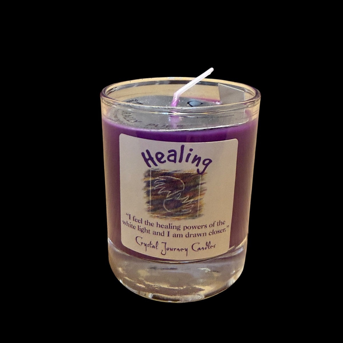 Crystal Journey Candles Votive- Healing