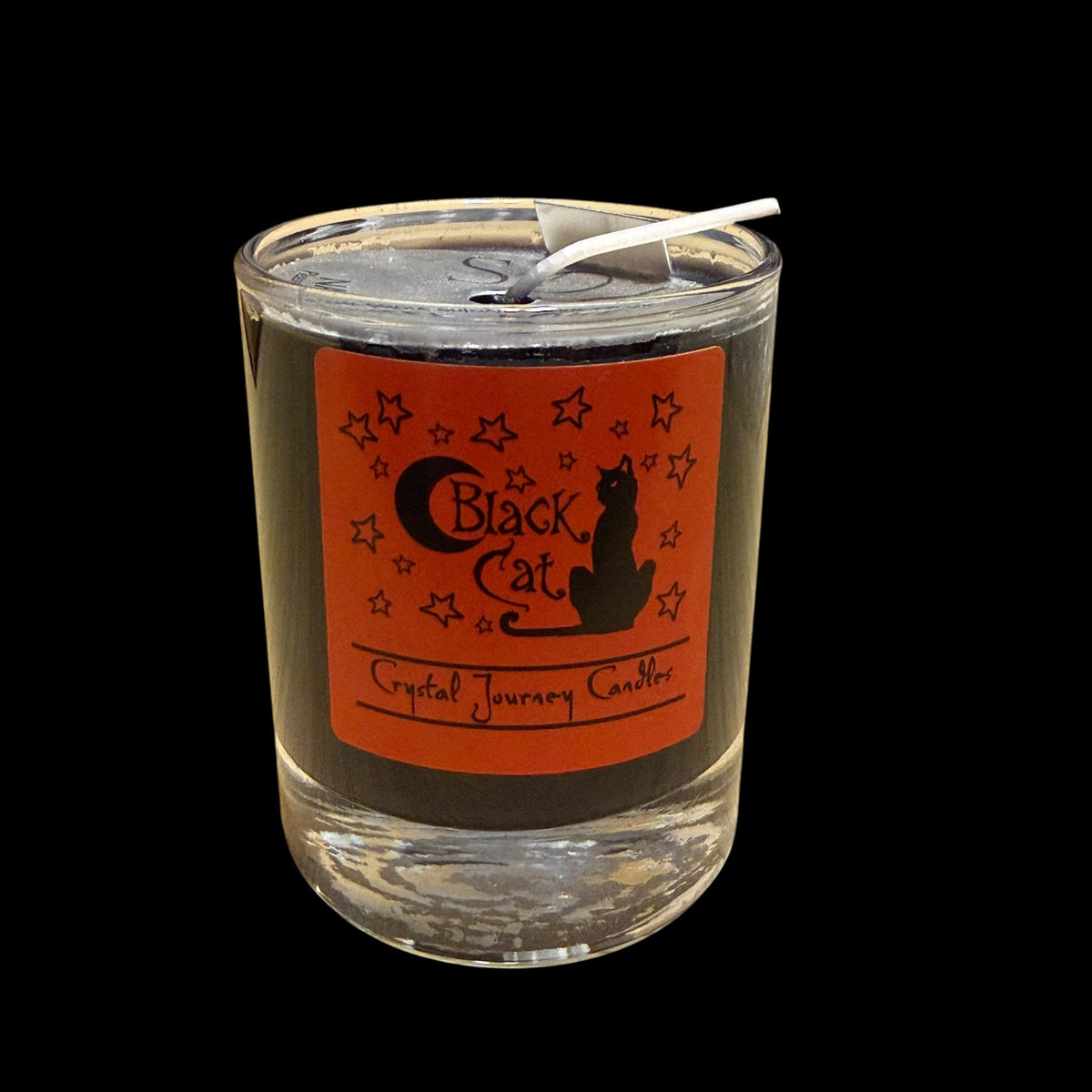 Crystal Journey Candles Votive - Black Cat