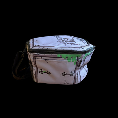 Coffin RIP Spooky Insulated Lunch Bag
