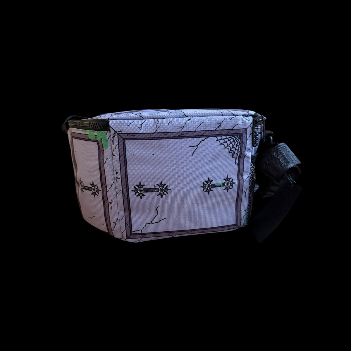 Coffin RIP Spooky Insulated Lunch Bag
