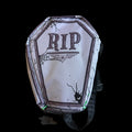 Coffin RIP Spooky Insulated Lunch Bag