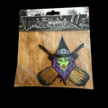 Witch Cross Brooms Patch